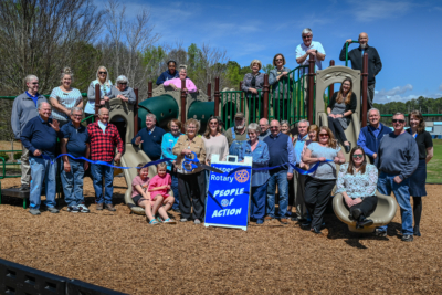 Rotary Club Of Jasper Playground Ribbon Cutting